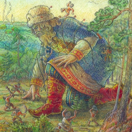 Иллюстрация к книге "Сказ о Руси России" (2009 г.)