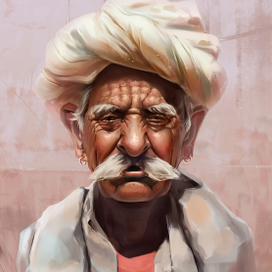 Портрет дедушка 