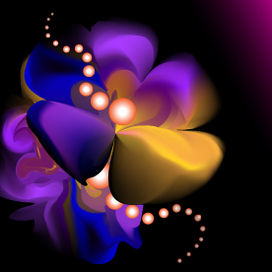 фантазийный цветок