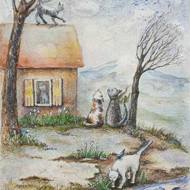 Весна, любовь и котики