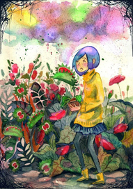 Коралина в саду