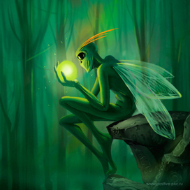 зелененький