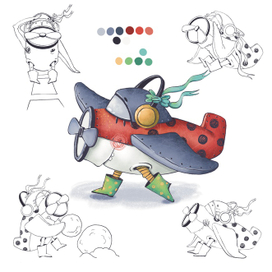 Самолетик Клёпа