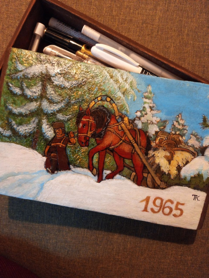 Реставрация шкатулки