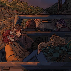 Иллюстрация для открытки 