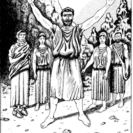 Иллюстрация к книге "Сокрушение кумиров".