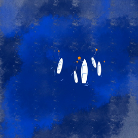 Море и лодки