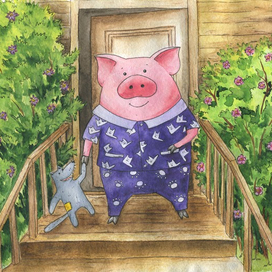 Поросенок Морсик и его волк