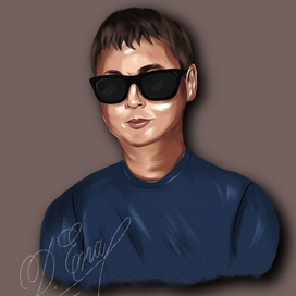 Мужской портрет на заказ