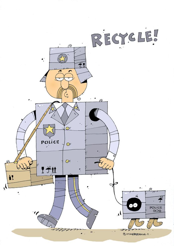 Используйте вторично мусор!  (из серии "Как спасти плантеу")