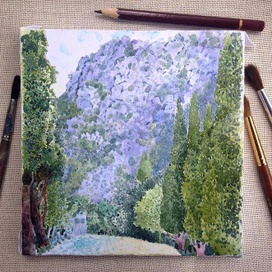 Вид на Кошку. Симеиз