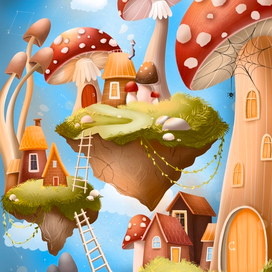 Грибной город