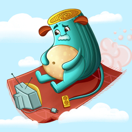 Полет на ковре-самолете