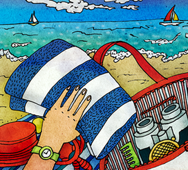 Яркое сувенирное лето