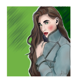 Векторный портрет по фото