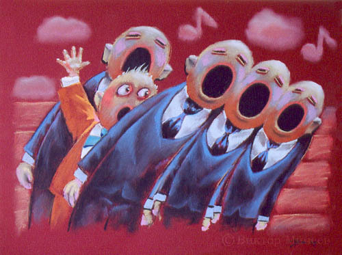 Поющие хором