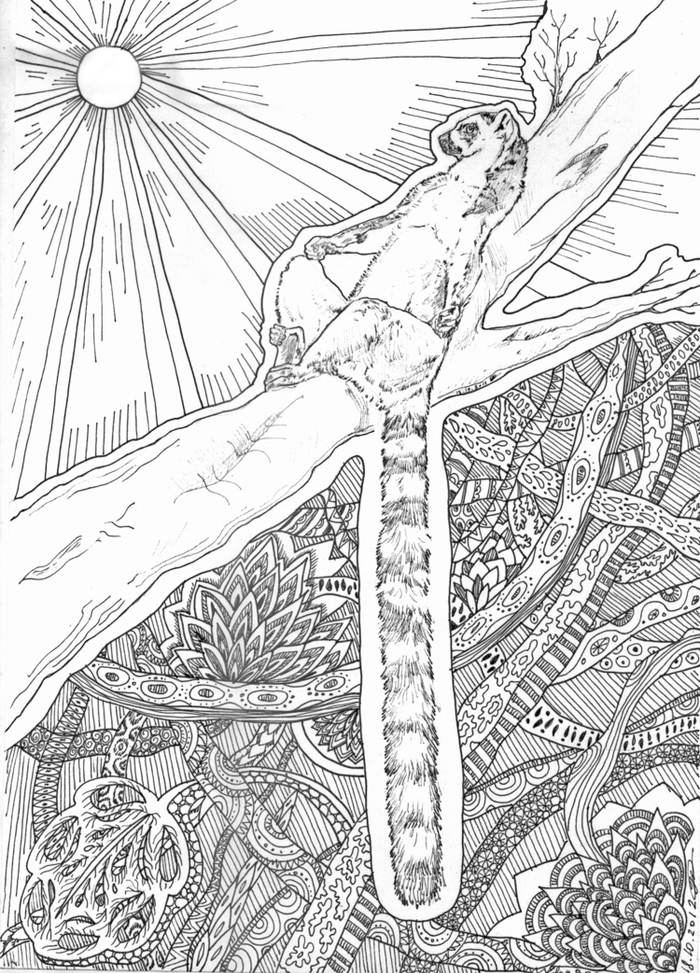 ИСКперимент с лемуром :-)