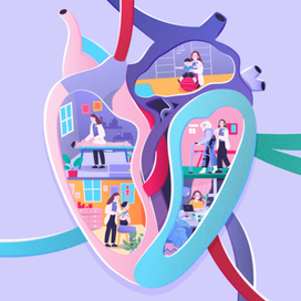 Иллюстрация для личного сайта врача