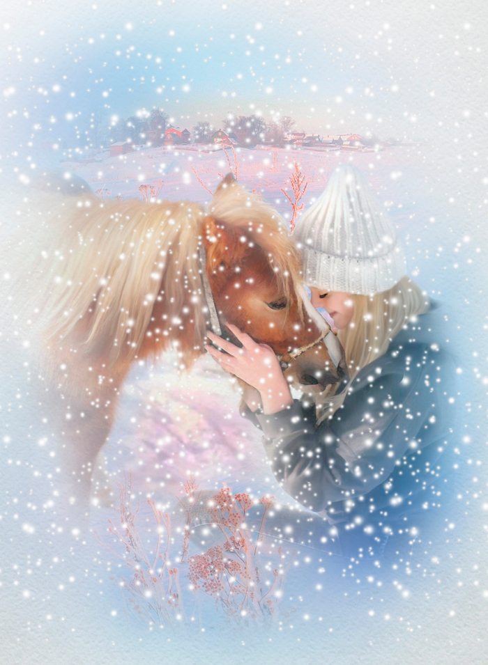 Теплая встреча морозным утром