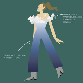 скетч костюма