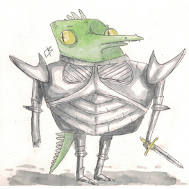 Работа с челленджа  #INKTOBER2020 день 14