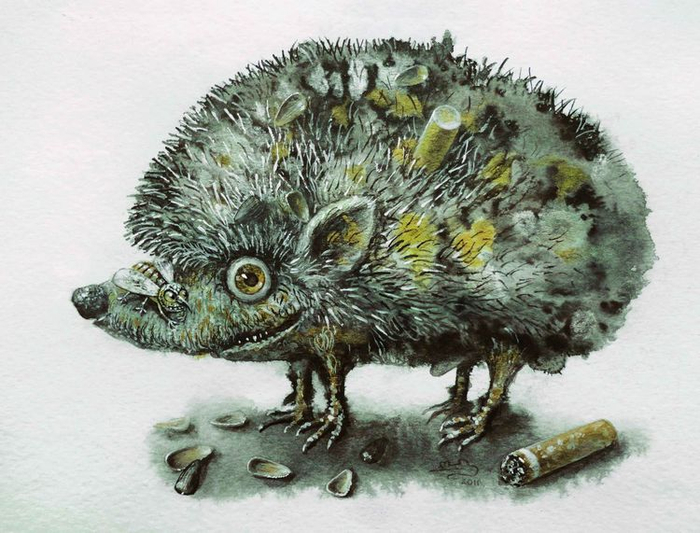 Помойный ёжик