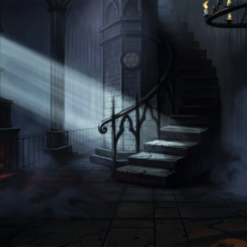 готичная лестница