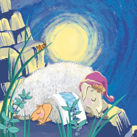 Сонная овечка