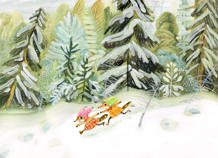 Каникулы у лисят