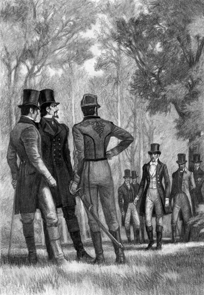 А.Дюма. Граф Монте-Кристо. Дуэль.