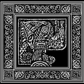 "Дракон" бумага, маркер. 2015