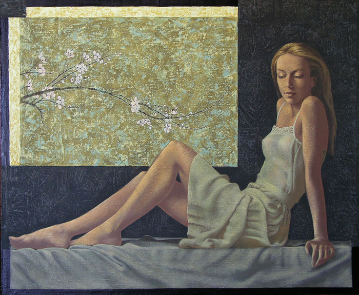 ветка сливы