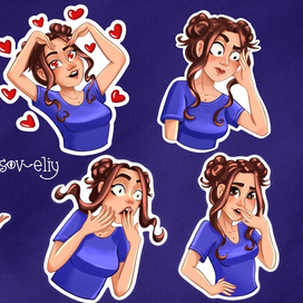 Стикеры для личного бренда 