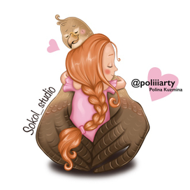 Логотип для детской студии