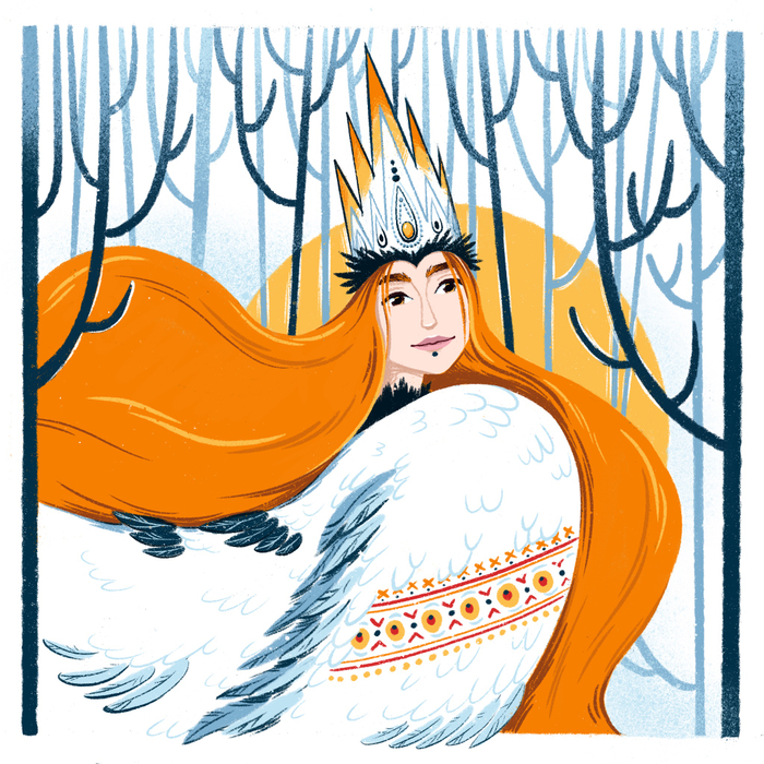 Дева с крыльями