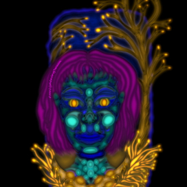 Инопланетный портретик