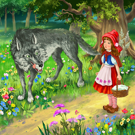 Красная Шапочка 3 Перро