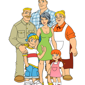 Семья Овсянкиных