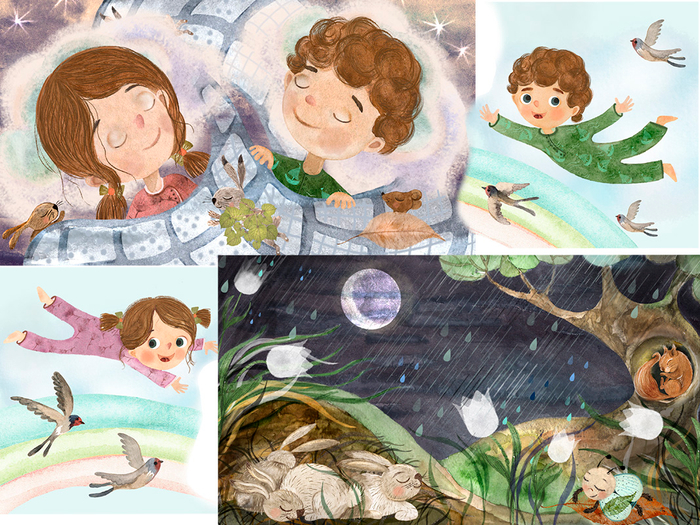 Иллюстрация для детского рассказа