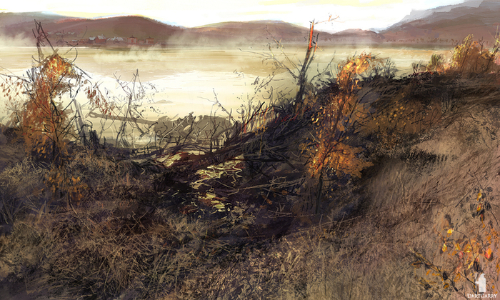 локация озеро