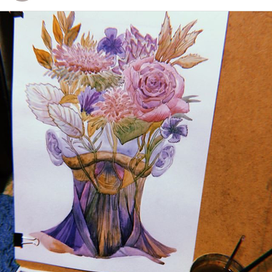 Акварельная анатомия