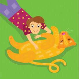 А ты можешь поиграть с тигрицей?