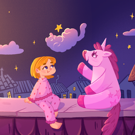 Фрагмент обложки для детской раскраски