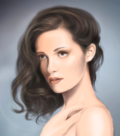 портрет девушки(2)