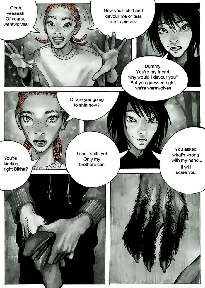 Страница комикса.