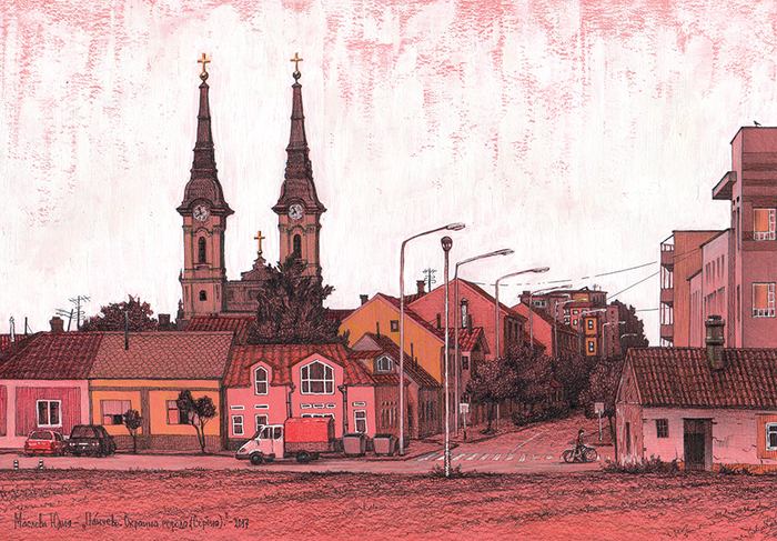 Панчево. Окраина города (Сербия)