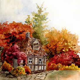 Осень в городке