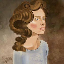 Девушка с красивой прической