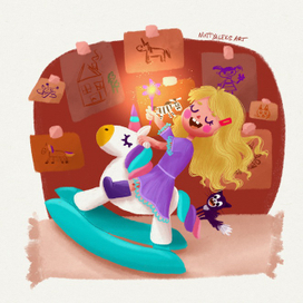 Детская иллюстрация, персонаж