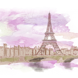 серия "Достопримечательности" рисунки для сайта